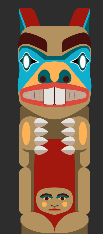Coyote Town Totems